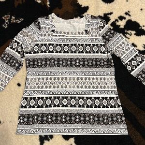 Kim Rogers square neck blouse size XL